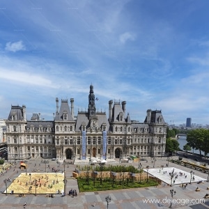 Carte au sol extérieur — En attendant de marcher sur la lune, courez sur les CARTES AU SOL de L’IGN
