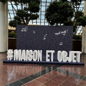 Photocall 3D avec lettres polystyrène