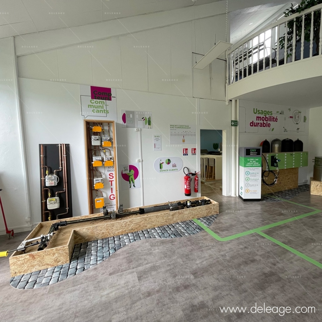 decor-salle-de-formation Décor salle de formation — Le sublime AMENAGEMENT du Showroom de formation GRDF !