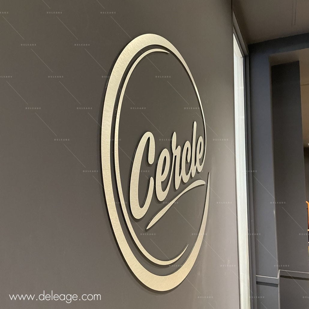 signaletique-logo-aluminium Signalétique logo aluminium — Un LOGO CHIC pour le CERCLE MUSIQUE