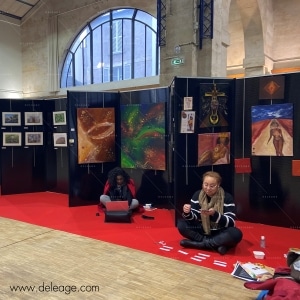 Tableaux sur cimaises