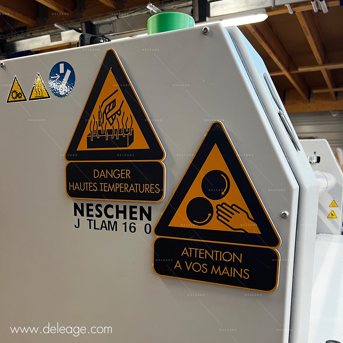 Prévention des accidents spécifiques Deleage — La signalétique de prévention et de sécurité (vue 7)