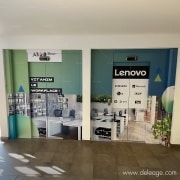 Déco ascenseur — DÉCORATION et SIGNALÉTIQUE spectaculaire chez ALSO