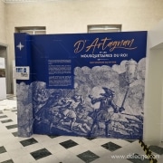 Expo dartagnan habillage mural — L' EXPOSITION d’Artagnan au Château de Vincennes