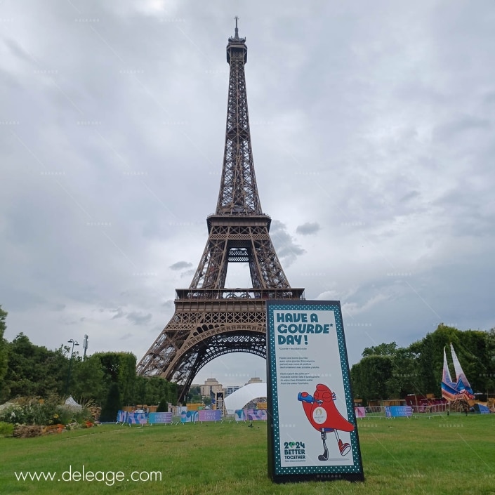 totem-DELEAGE-JO-Tour-Eiffel.have-a-gourde-day Totem Deleage jo Tour Eiffel have à gourde day — Une solution INNOVANTE pour un appel d'offres OLYMPIQUE
