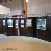 Panneaux d'exposition avec cimaise — 80 Panneaux ZIG ZAG pour un style "New Look" (vue 5)