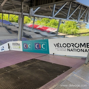 Velodrome saint quentin cic Dibond bmx extérieur