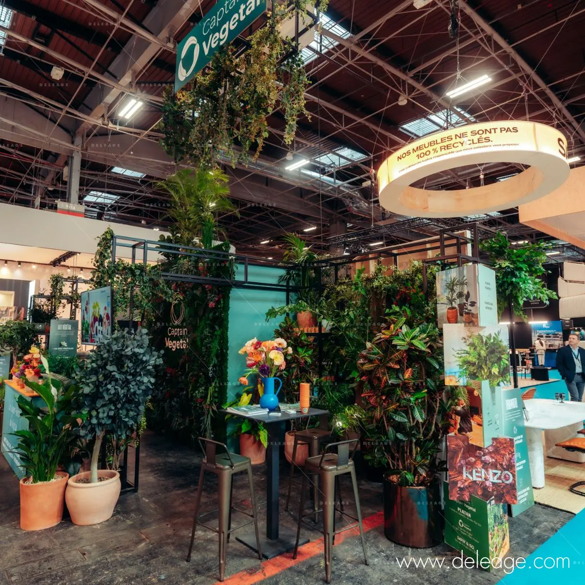 1-stand-evenementiel-sur-mesure-captain-vegetal-workspace-2026-vue-ensemble 1 stand événementiel sur mesure captain végétal workspace 2026 vue ensemble